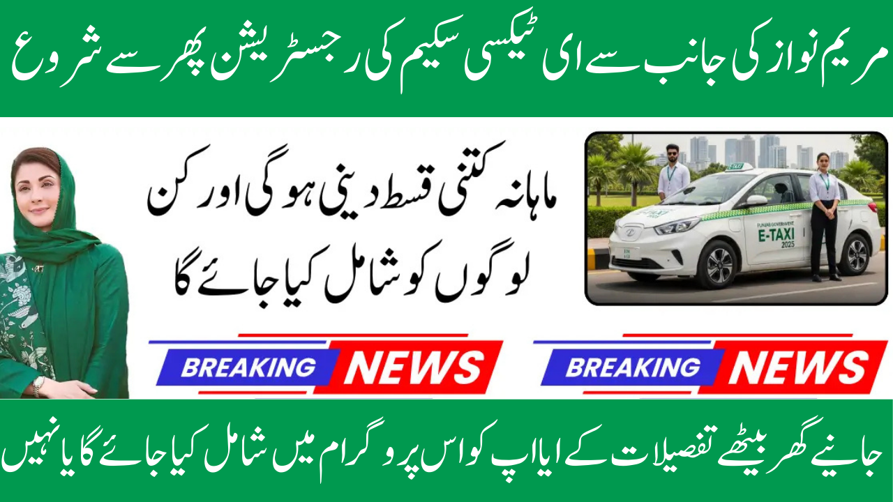 E Taxi Scheme