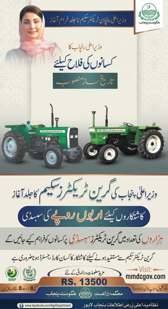 CM Punjab Green Tractor Scheme Phase-III 2026 